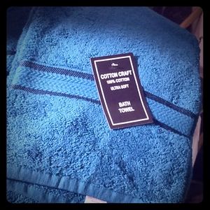 Bath towels green set of 2